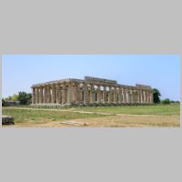 Paestum, Hera-Tempel I, photo Norbert Nagel, Wikipedia.jpg